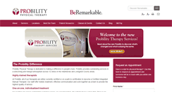 Desktop Screenshot of probilitypt.com